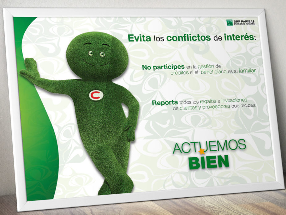 BNP Paribas - Campaña Actuemos Bien - Spalancati 4